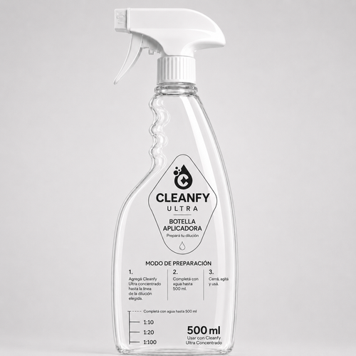 Botella para Dilución (500ml)